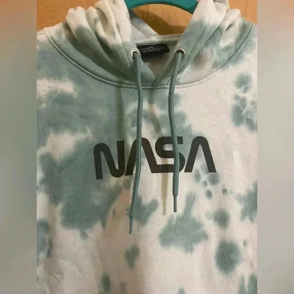Hyper Space NASA Tie Dye Hoodie Size Large EUC - Picture 4 of 15